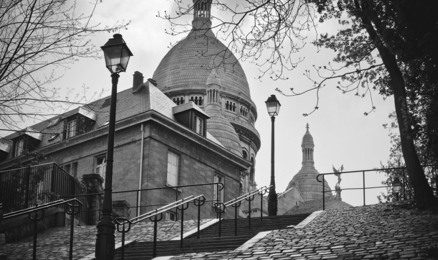 photographier paris le sacre coeur montmartre