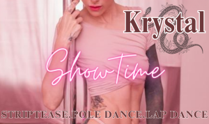 krystal striptease lap dance pole danse