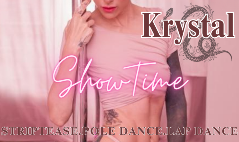 krystal striptease lap dance pole danse
