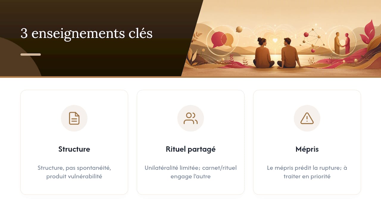 Ce que la recherche dit vraiment de la communication de couple — overview diagram