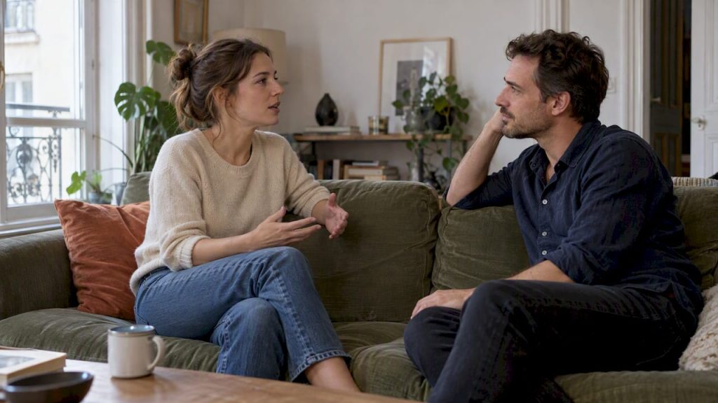 Un couple échange sur son désir sexuel